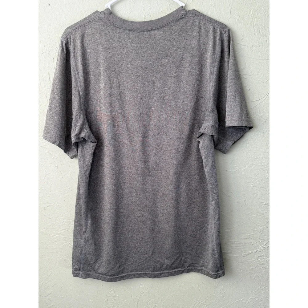 Nike Oklahoma Sooners Football Dri-FIT T-Shirt Mens Small Gray OU NCAA Training - Picture 2 of 4